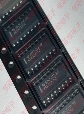 MAX3232EC MAX3232ECDR 封装SOP16 RS-232线路驱动器全新进口原装