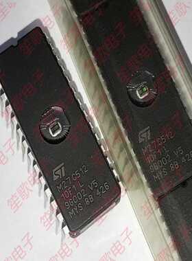 M27C512-10F1L 封装CDIP28 存储器芯片 全新进口原装