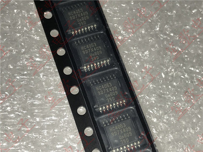 74HC4053PW 丝印HC4053封装TSSOP16逻辑芯片 全新进口原装 可直拍