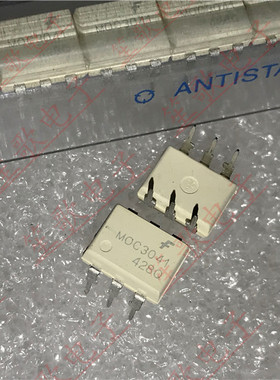MOC3041 MOC3041M 封装DIP6 光电耦合器 全新进口原装 可直拍