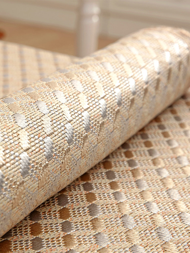 凉席沙发垫夏季冰丝藤竹防滑蕾丝坐垫夏天款贵妃全包沙发套罩定做