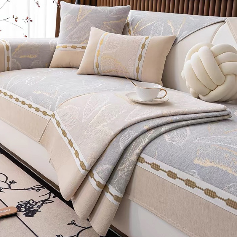 雪尼尔沙发垫四季通用2025新款防滑高档轻奢坐垫子皮沙发套罩盖布,居家布艺,沙发垫,淘宝优惠券,粉丝福利购,淘宝优惠卷