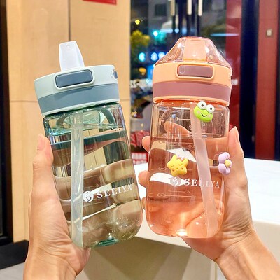 网红高水杯塑料儿童产妇专用孕妇