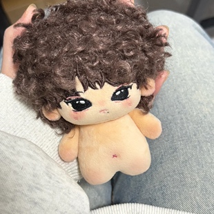 TF王橹杰黑皮属性10cm努努体棉花娃娃可爱玩偶同人二创同人礼物