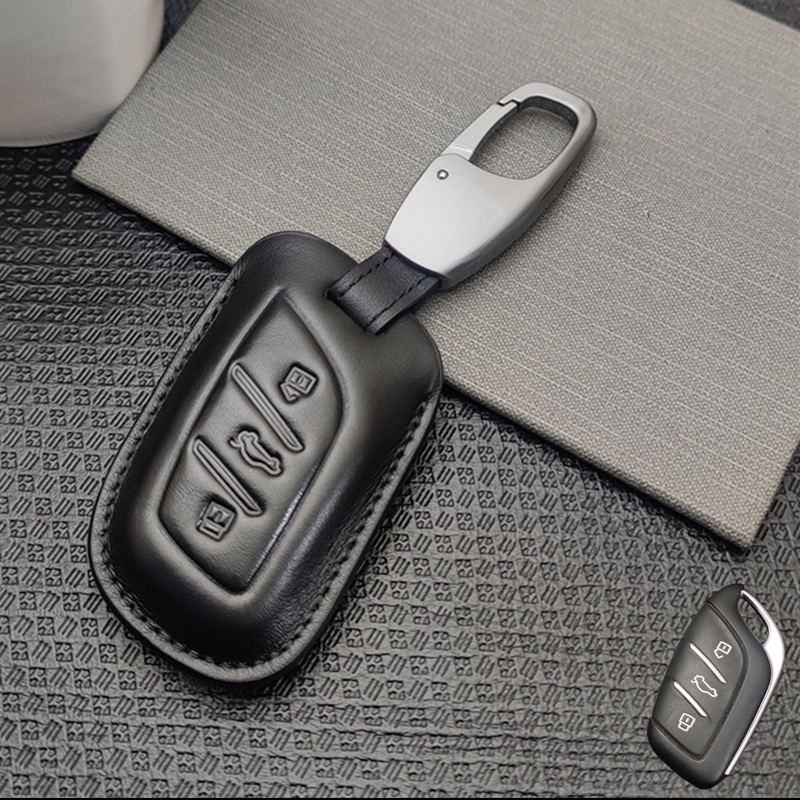 荣威汽车rx5maxi6真皮钥匙包