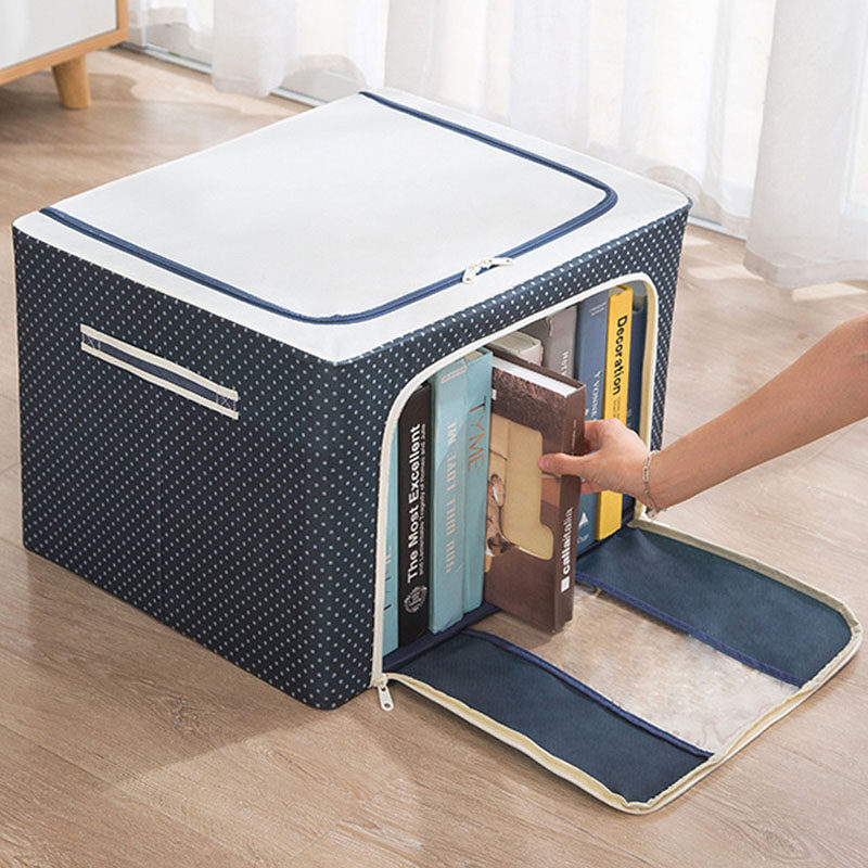 冬季衣服收纳箱盒筐牛津布家用布艺可折叠式衣柜衣物整理袋子神器