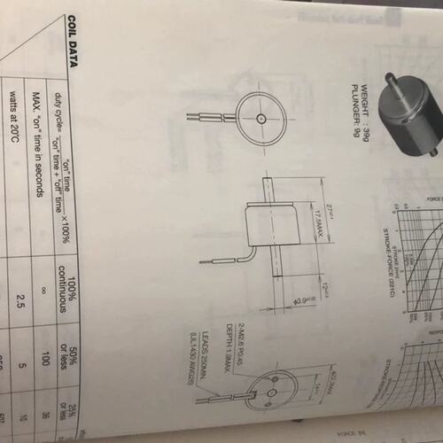 议价M221C-3V 6V 12V 24V螺线管电磁铁正品