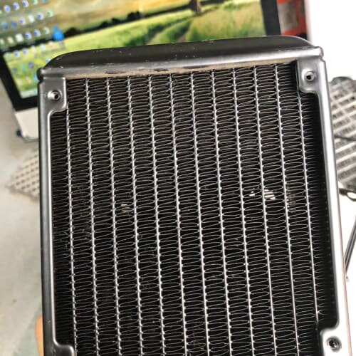 议价名龙堂120水冷散热器，黑其它元器件