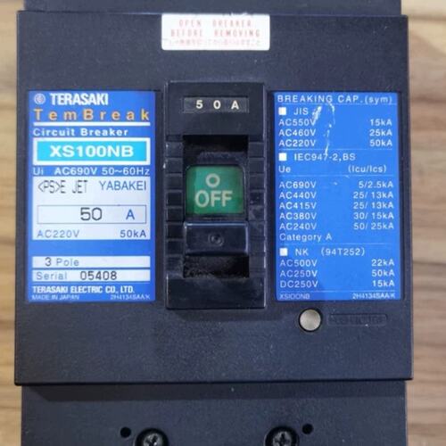 议价1-1-1 XS100NB 50A 功能正常