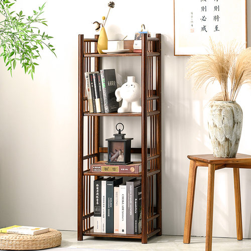 中式博古架实木书架置物架