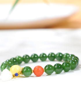 设计款手串天然和田玉