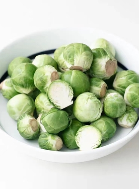 孢子甘蓝新鲜食用迷你包菜Brussels Sprout胞子抱子甘蓝500g包邮