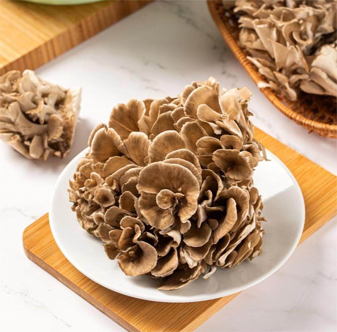 新鲜舞茸蘑菇150g盒装maitake栗子蘑云蕈千佛菌食用菌菇灰树花