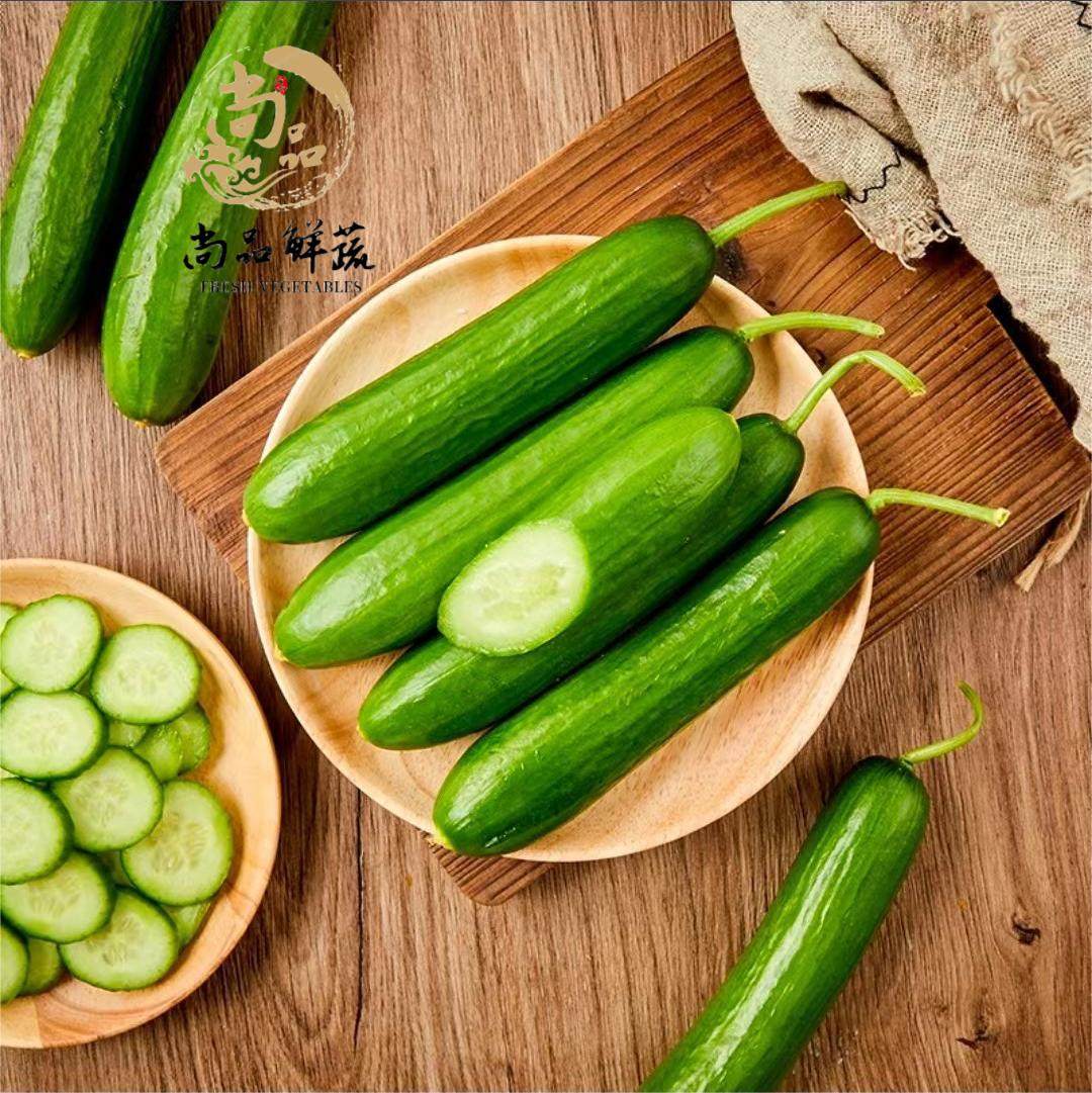 水果黄瓜新鲜生吃迷你小黄瓜拇指黄瓜无刺生吃凉拌榨汁蔬菜沙拉