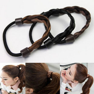 满58包邮假发发圈麻花辫子发绳小辫子头绳发带义乌小饰品地摊