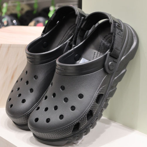 crocs洞洞鞋涡轮厚底凉鞋