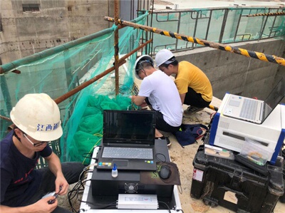 在建坝体应力应变监测三维应力
