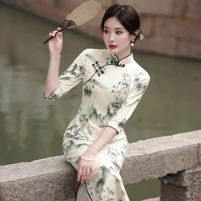 新品国风旗袍改良版女2025年旗袍