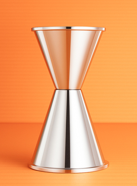 酒吧灵魂带刻度数字线大都会30／60ml厚重型安士盎司器量杯jigger