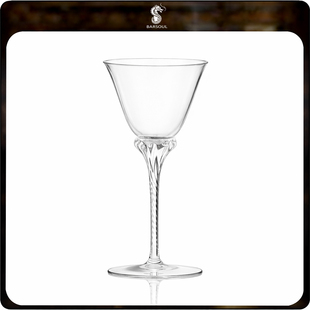BSCK8120无铅水晶日式 螺纹马天尼鸡尾酒杯洋酒杯高脚杯Martini杯