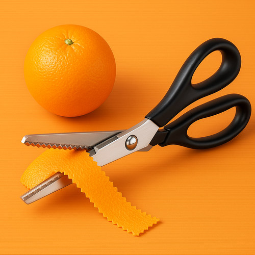 一刀剪出漂亮的鸡尾酒装饰物