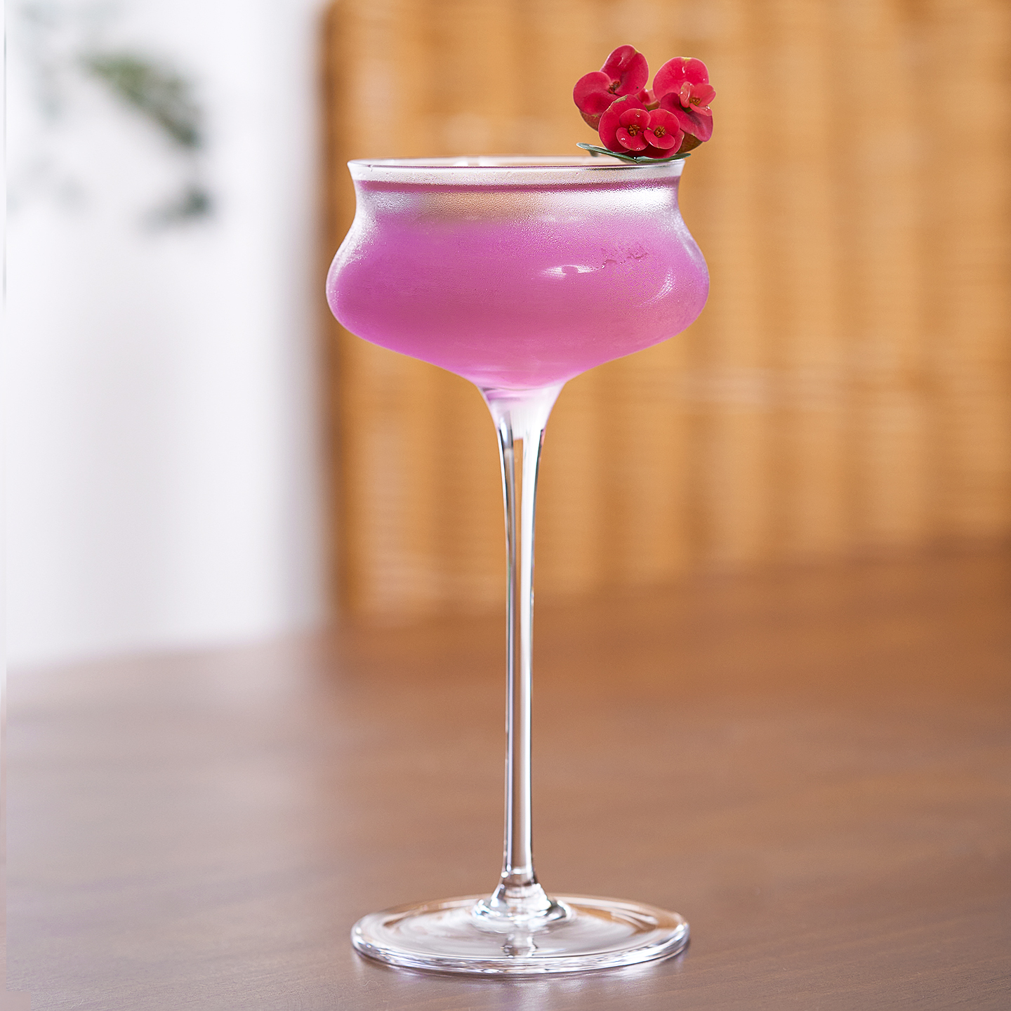 酒吧灵魂无铅水晶日式风红酒杯
