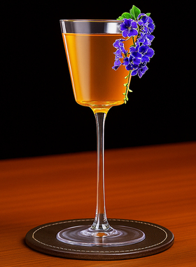 酒吧灵魂BSCK31001无铅水晶调酒师175ml高脚古典专业鸡尾酒杯