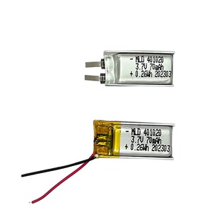 直供QCLN401020聚合物锂电池55mAh 智能手表迷你手电 电池