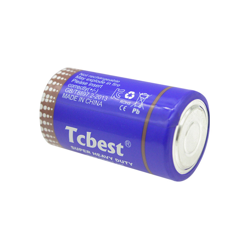 Tcbst 碳性干电池热水器燃气灶手电筒万用表 环保2号R20量大从优