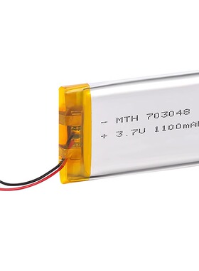 703048电台灯投影仪锂离子电池 1000容量吸尘器数码像机锂电池