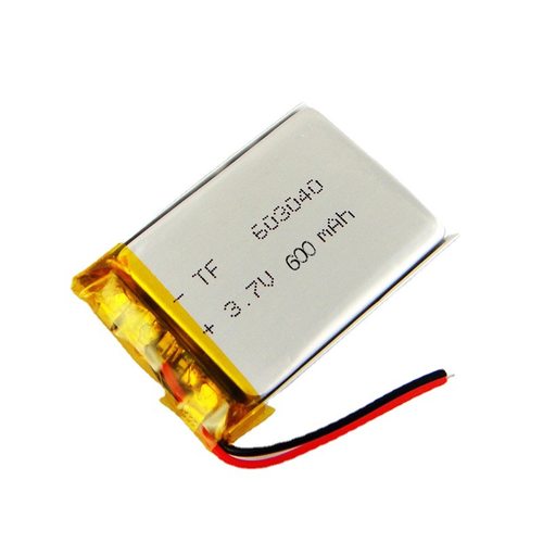 603040聚合物锂电池3.7V按摩仪软包电池蓝牙音箱可充电锂电池