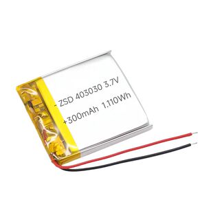 聚合物 403030 锂电池蓝牙音箱电池300毫安 3.7v