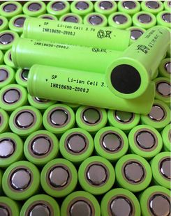 三杰18650锂电池2000mah 10C高倍率 榨汁机电动工具 航模动力电池