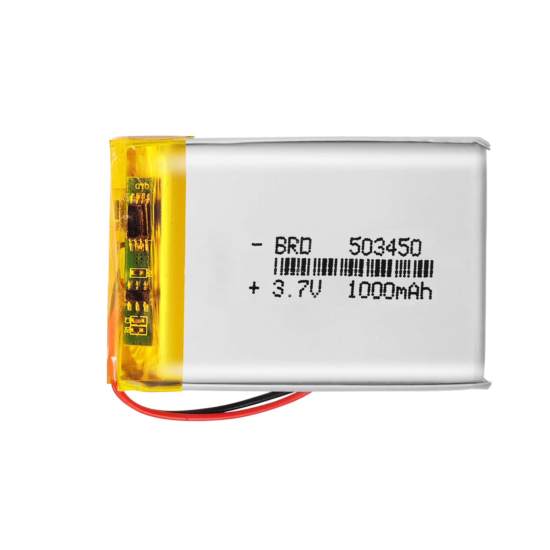 聚合物锂电池503450 523450 1000mAh 3.7V蓝牙音响智能锁充电电池