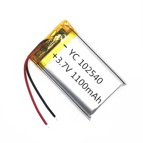 聚合物软包锂电池102540 1100mAh VR眼镜手机802540常温电池