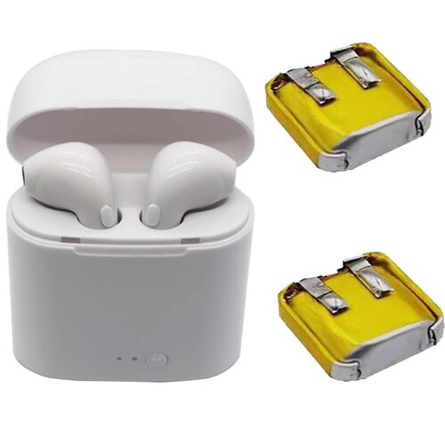 聚合物锂电池401010 30mAh3.7V充电蓝牙耳机锂电池聚合物折角加锡