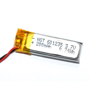 601235 200mAh 耳机底座电子玩具 蓝牙音箱骨传导耳机 聚合物电池