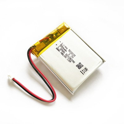 msds un38.3认证耐高温3.7V聚合物锂电池503035 500mah夜灯补水仪