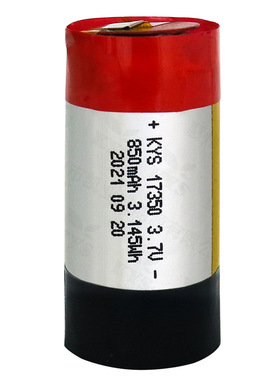 18350 16350 17350锂电池 雾化器录音笔可充电聚合物软包锂电池