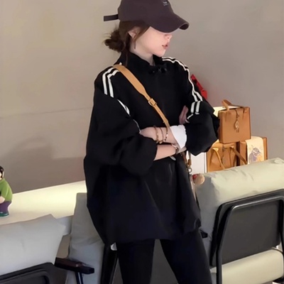 韩版时尚夹棉冲锋衣外套女秋冬季新款立领保暖棒球服加厚夹克上衣