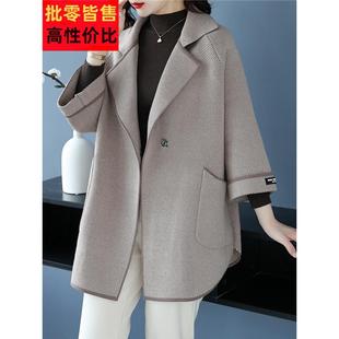 开春外套中老年女装初春秋洋气高贵夫人风衣中年妈妈春装时尚上衣