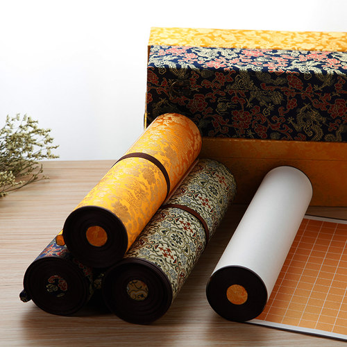 方格安徽手卷檀溪半生半熟