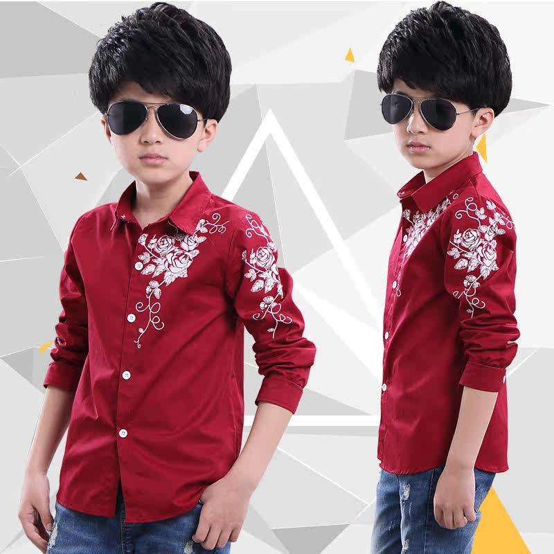 Chemise garcon à manche longue - Ref 2073744 Image 4