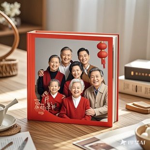 全家福相册定制家庭大容量相册本纪念册照片书S-Y2-WXW