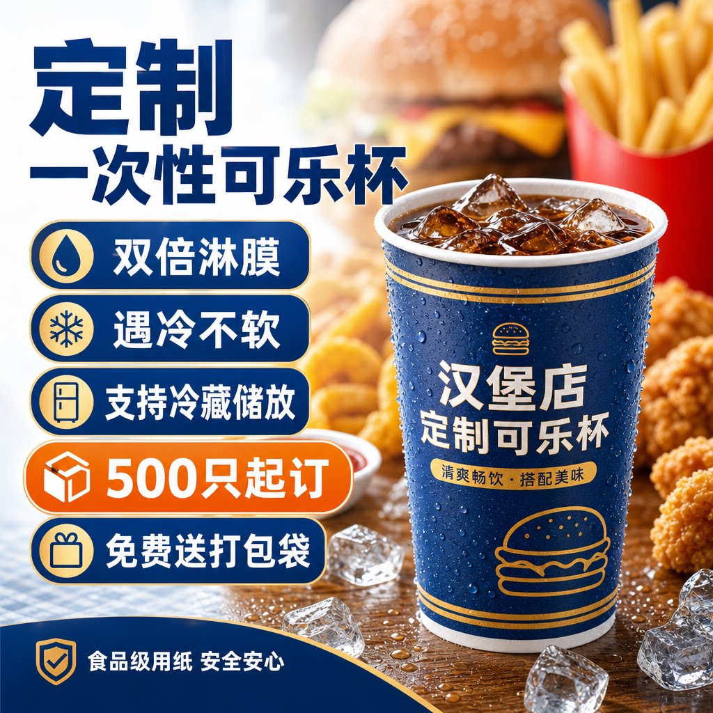 一次性大容量定制可乐杯