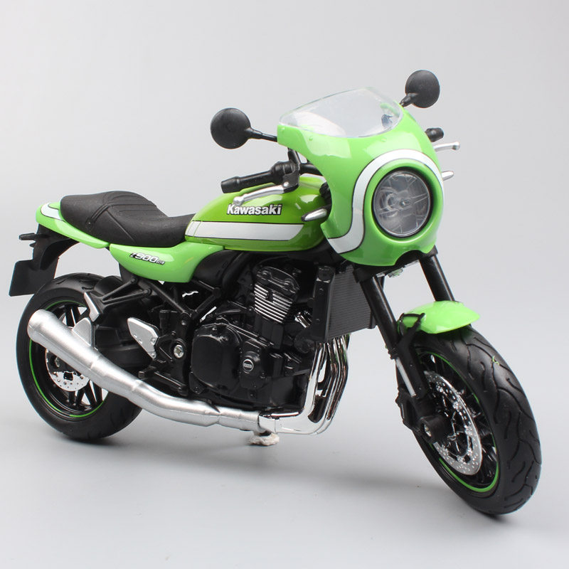 1:12川崎z900 rs cafe咖啡改装太子复古街赛车摩托车合金仿真模型