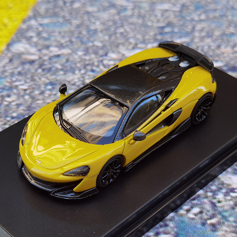 lcd 1:64 迈凯轮600lt mclaren 600lt 跑车合金仿真