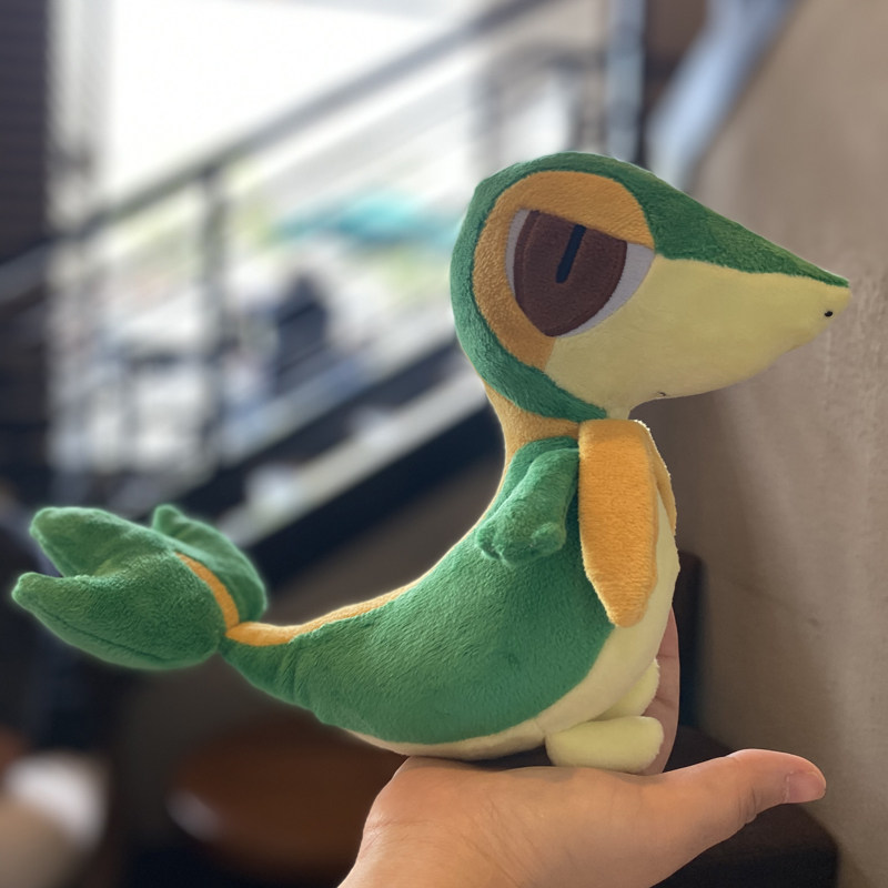 宠物小精灵口袋妖怪神奇宝贝藤藤蛇草系宝贝毛绒玩具公仔小玩偶