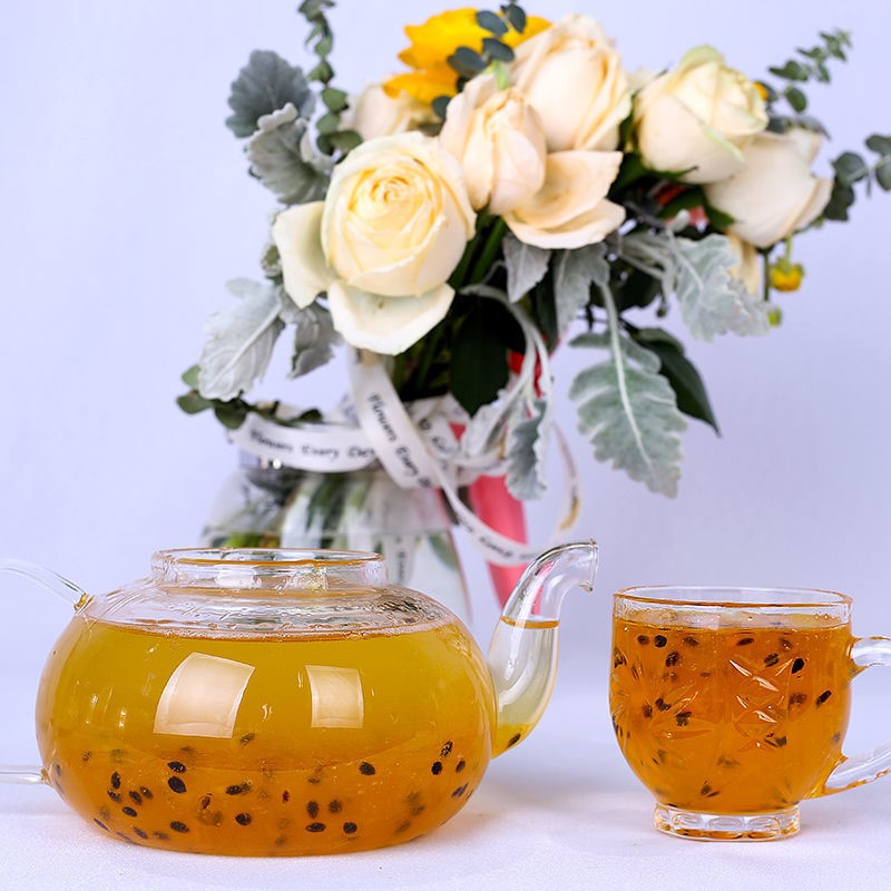 蜂蜜百香果柚子茶冲饮