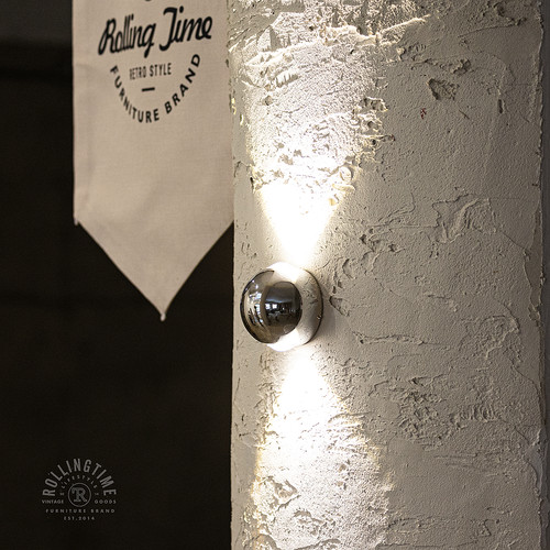 軸年复古工业风防水铝氛围灯